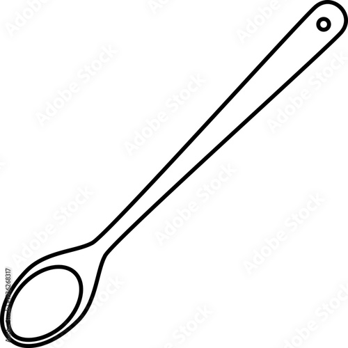 Wooden Mixing Spoon for Cooking and Baking