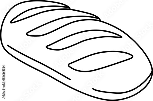 Artisan Bread Loaf for Baking and Homemade Recipes