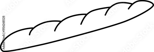 French Baguette Bread for Baking and Sandwiches