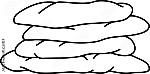 Sandwich Bread Loaf for Baking and Breakfast Recipes