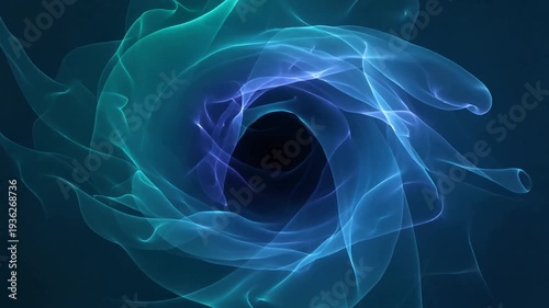 Smoke Energy Vortex of Soft Abstract Shapes and Hues 50 70