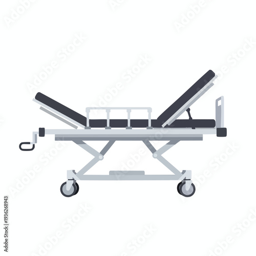 Advanced Hospital Gurney for Medical Emergency Transport