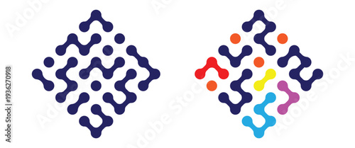 Abstract color full organic liquid meta balls pattern seamless horizontal border design. Meta ball pattern. Liquid drops or morph shapes background.