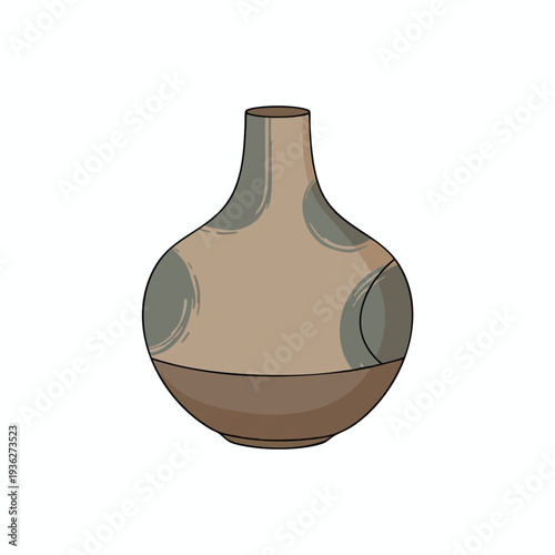 Elegant Ceramic Vase for Home Decor and Interior Design
