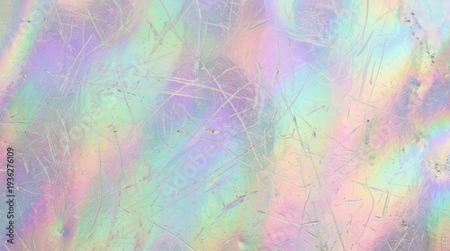 Iridescent Pastel Colored Background Texture.