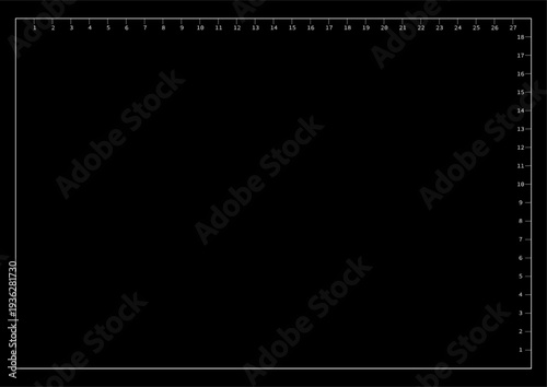 Wave wracked surface. Moving energetic grid structure of fine lines. Simple black and white dynamic background