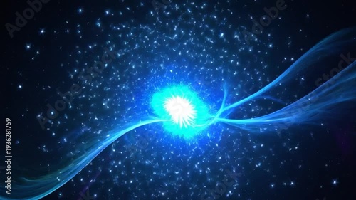 Vibrant Neon Lights in Motion Graphics.