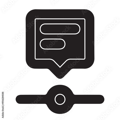 Speech Bubble Slider