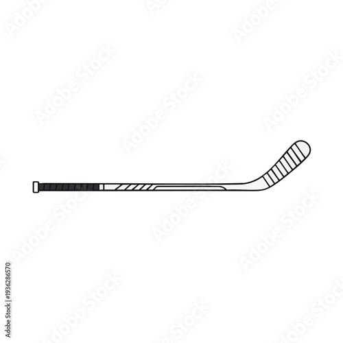 Hockey Stick Illustration