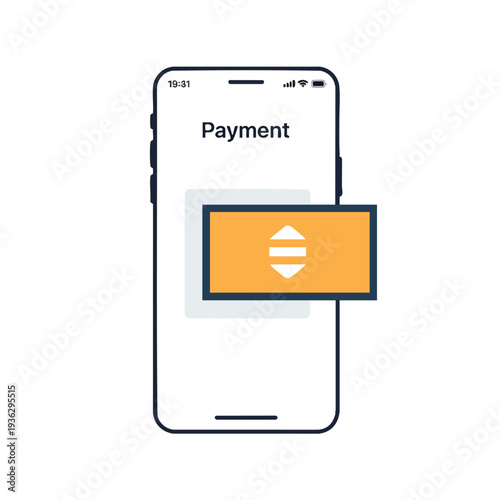 Mobile Payment Transaction with Digital Wallet on Smartphone