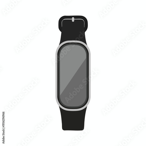 Modern Fitness Tracker with Heart Rate Monitor and Activity Tracking Features