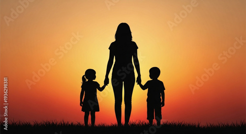 Friendly dog and kitten sitting together on grass with flowers paw touching sunny outdoor scene with trees