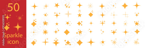 Collection of vibrant red starburst and sparkle graphic elements. Red Sparkle Vector Elements. Starburst Glitter Icons. EPS File for Social Media, App UI, Holiday Sale Design.