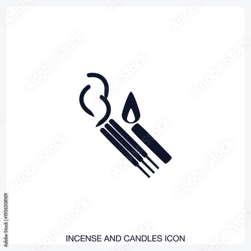 Incense and Candles Icon