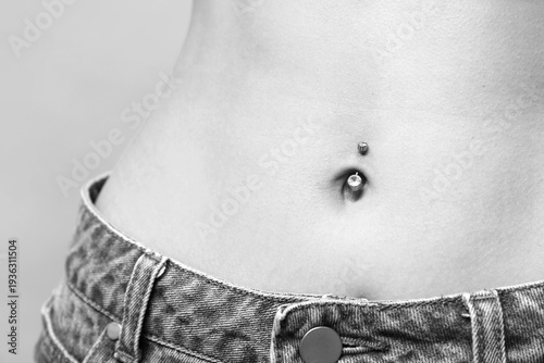 Black and white banner with...