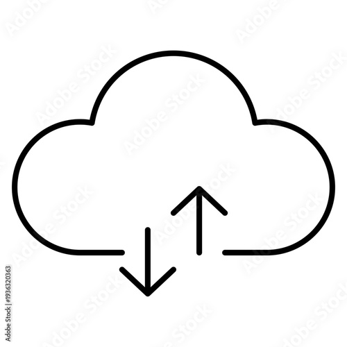 Hierarchy organization chart and structure outline icon