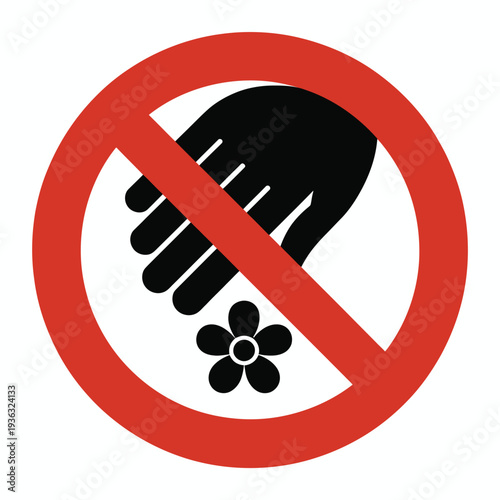 A symbol indicating that the use of a certain type of food is not allowed. isolated on white background, Vector, illustration