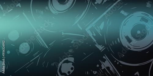 Vintage Reel-to-Reel Tape Recorder and Audio Equipment.