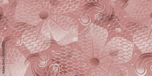 Elegant Rose Gold Floral Pattern with Intricate Details.