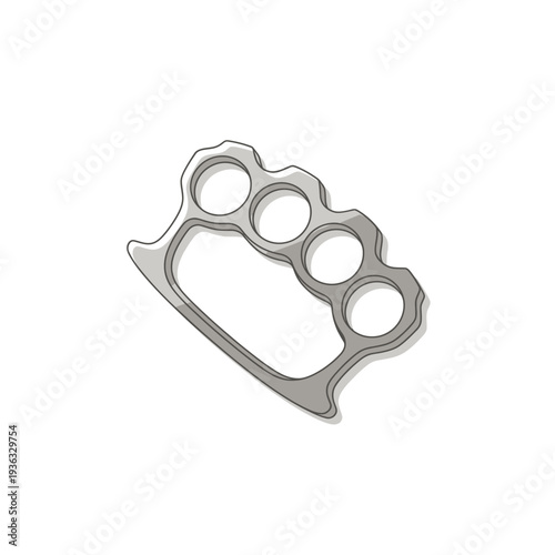 Brass Knuckles, Weapon, Self Defense, Metal, Gangster, Criminal, Violence, Danger, Attack