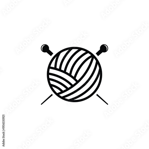 wool icon vector