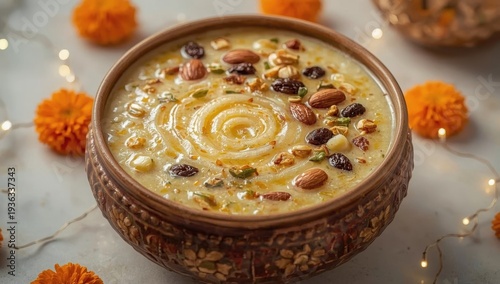 Khir or kheer payasam also known as Sheer Khurma Seviyan consumed especially on Eid or any other festival in india asia