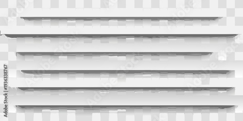 Abstract grayscale image featuring horizontal rectangular shapes and lines