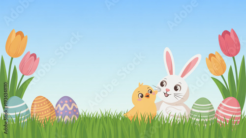 Whimsical castle on an open book with unicorns and forest landscape under sunny sky