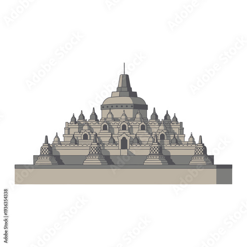 Buddhism temple architecture, ancient monument, historical landmark, cultural heritage, stone structure