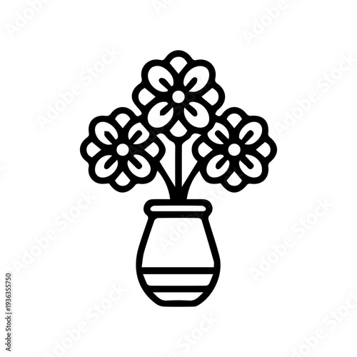 Flower Vase Icon