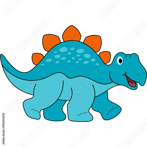 Illustration Dinosaur Plush Toy