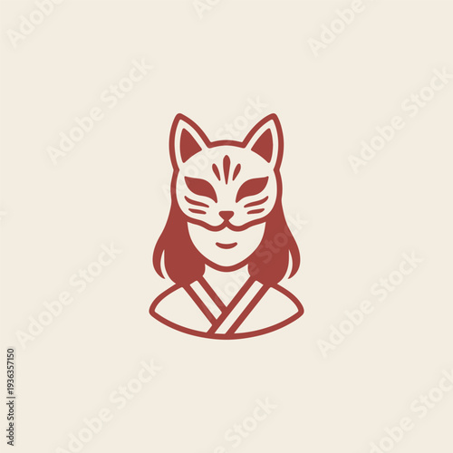Girl Kitsune Logo