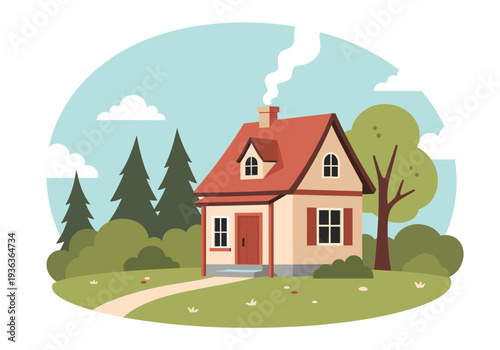 A clean, simple image featuring a white ceramic mug and saucer. Ideal for showcasing products, concepts of minimalism, or representing a relaxing, pur