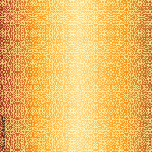 Seamless golden beer texture with a macro honeycomb pattern in yellow and orange tones creates a light food design for a golden water background wallpaper