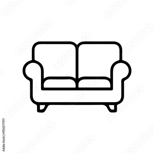 Sofa Outline Icon