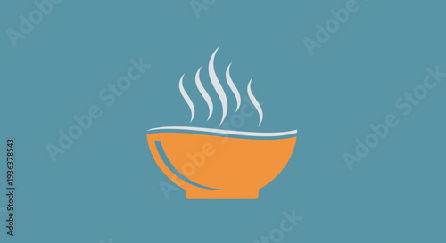 Steaming Bowl of Hot Food