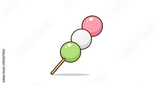 Japanese Dango Skewer - Sweet Treat