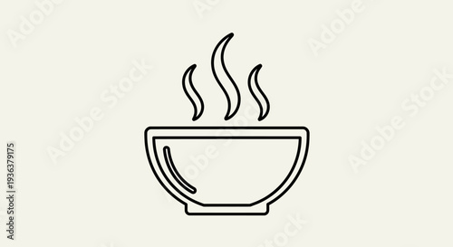 Steaming Bowl Icon