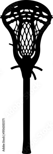 Vector lacrosse stick icon