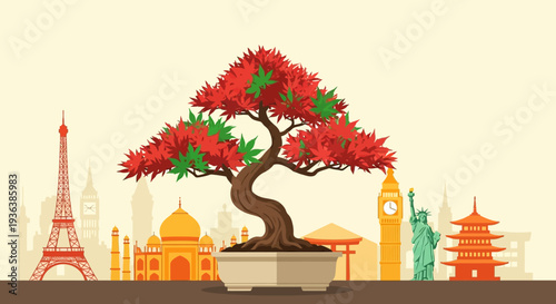Bonsai Tree World Landmarks