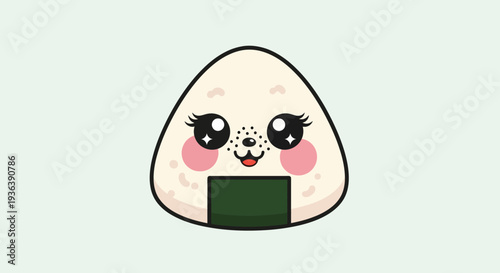 Cute Onigiri Character