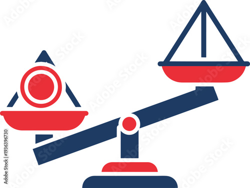 Balance of Justice: A stylized image of a balanced scale symbolizes the concepts of fairness, impartiality, and legal equilibrium. 