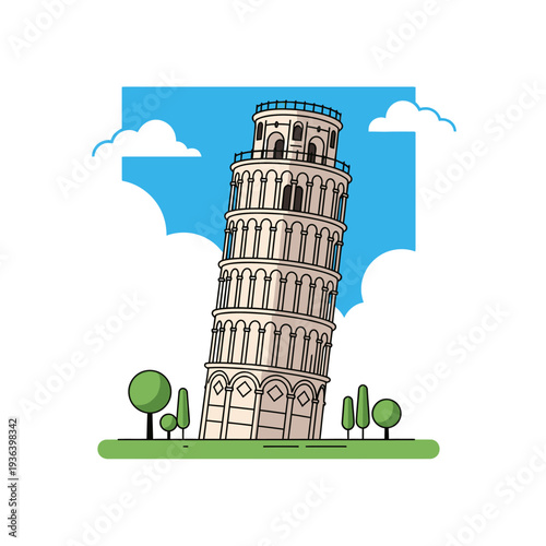 Leaning Tower of Pisa, Italy - Iconic Landmark, Architectural Marvel, Travel Destination