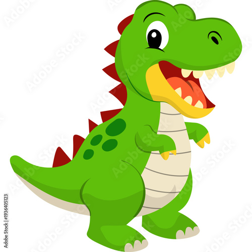 Illustration Dinosaur Plush Toy