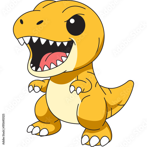 Illustration Dinosaur Plush Toy