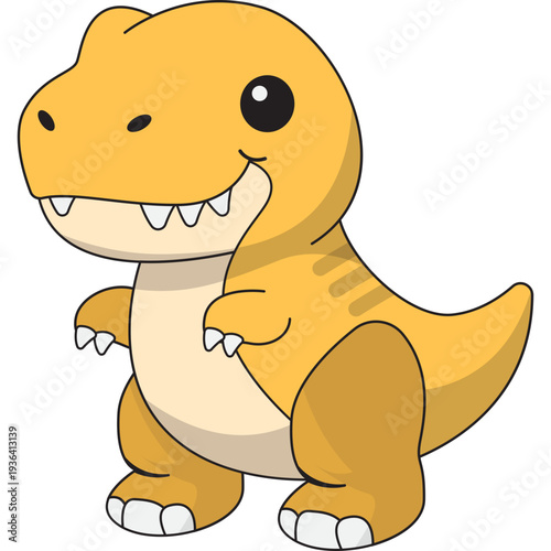 Illustration Dinosaur Plush Toy