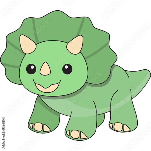 Illustration Dinosaur Plush Toy