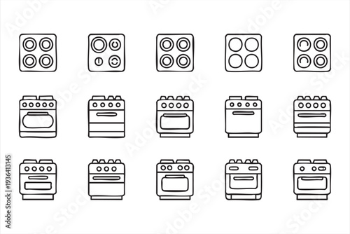 Modern Technology Equipment And Multimedia Device Icon Pack