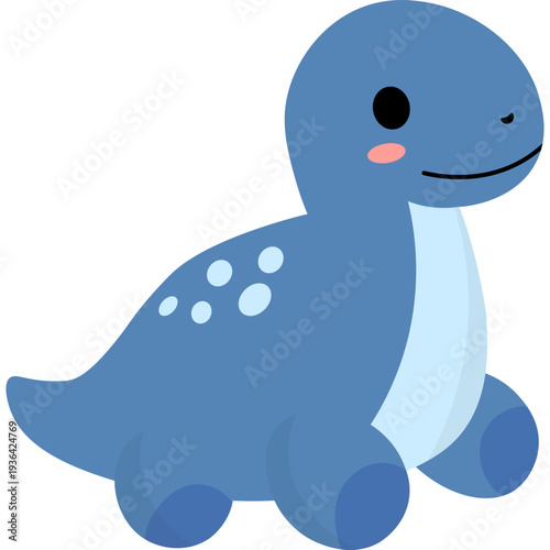 Illustration Dinosaur Plush Toy