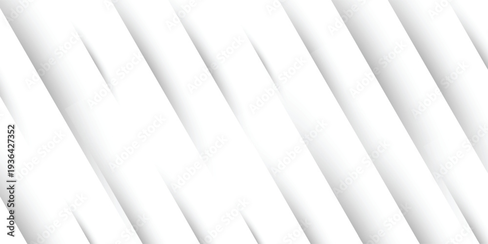 Obraz premium Abstract Grey white background paper shine and layer element vector for presentation design. vector design